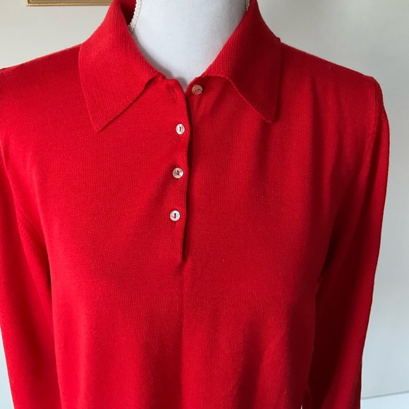 Cashmere gorgeous bright colored sweater or top - Picture 2 of 6